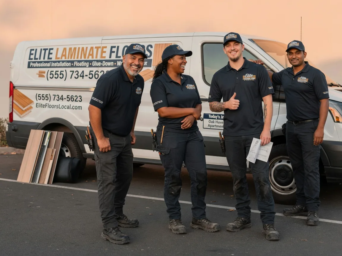 Laminate flooring installation company in Ambrose, ND